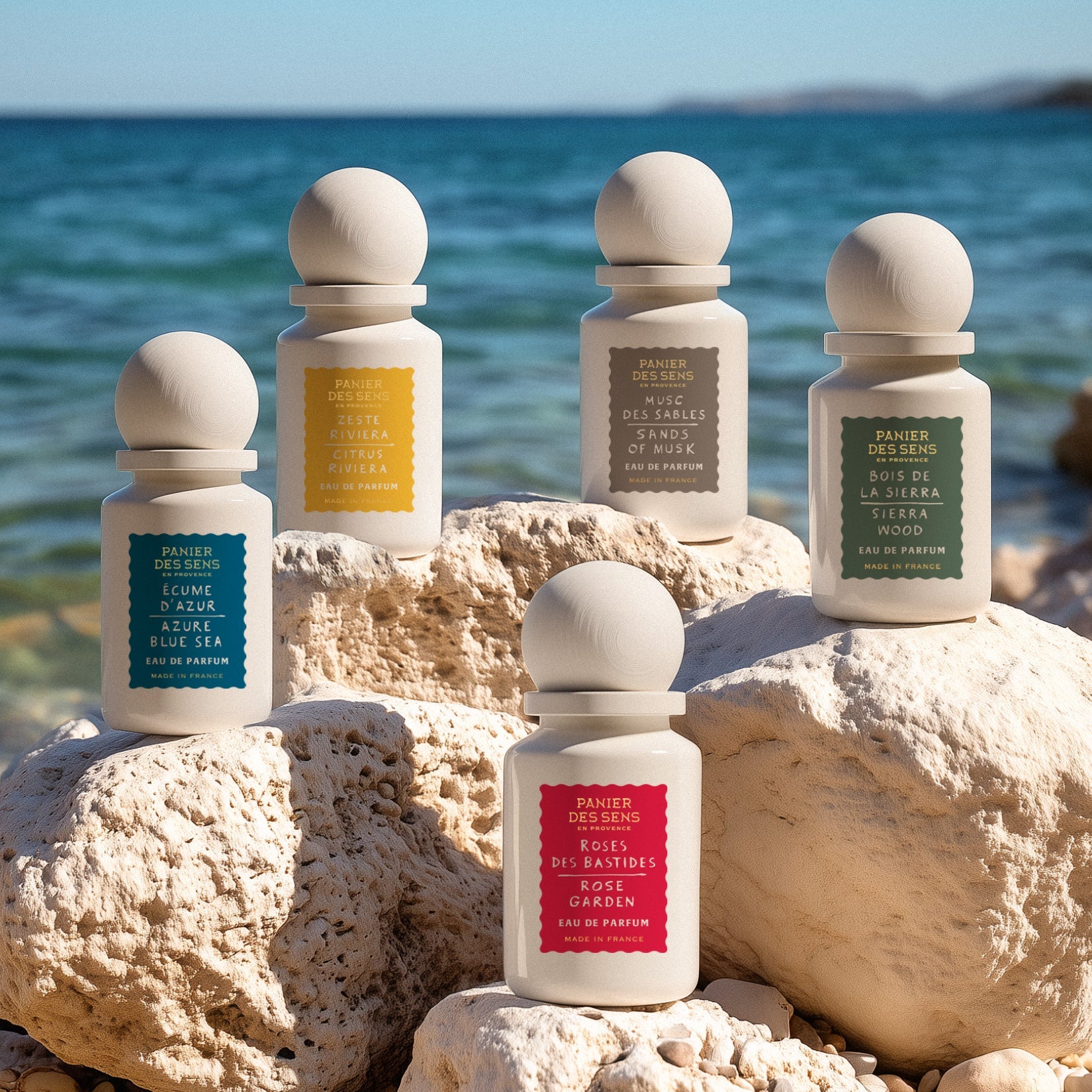 Eau de Parfum Écume d'Azur, iodized, floral & fresh | Panier des Sens