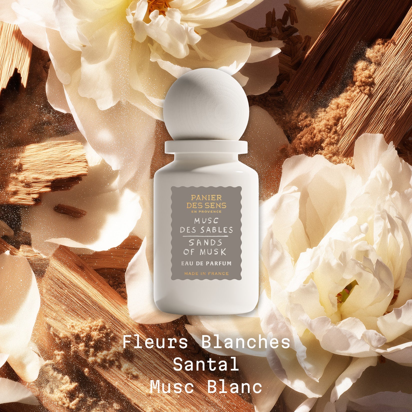 Eau de parfum Musc des Sables | Panier des Sens