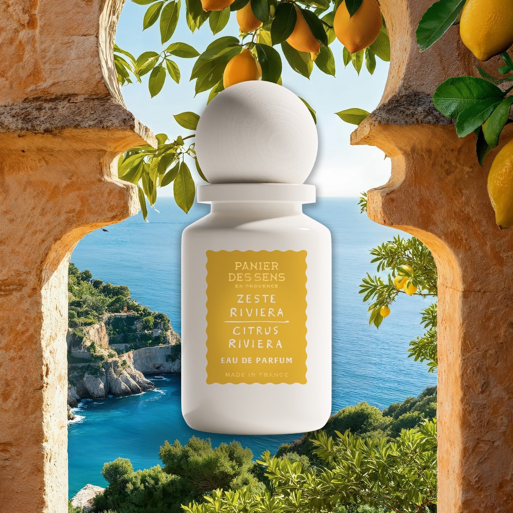 Eau de parfum Zeste Riviera, fresh & fruity | Panier des Sens