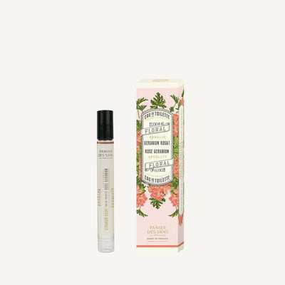 Eau de toilette roll - on - Rosengeranie 10ml - - Panier des Sens