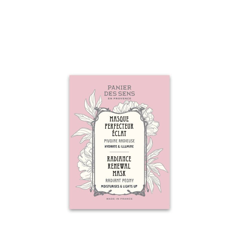 Échantillon Masque hydratant - Pivoine - Panier des Sens