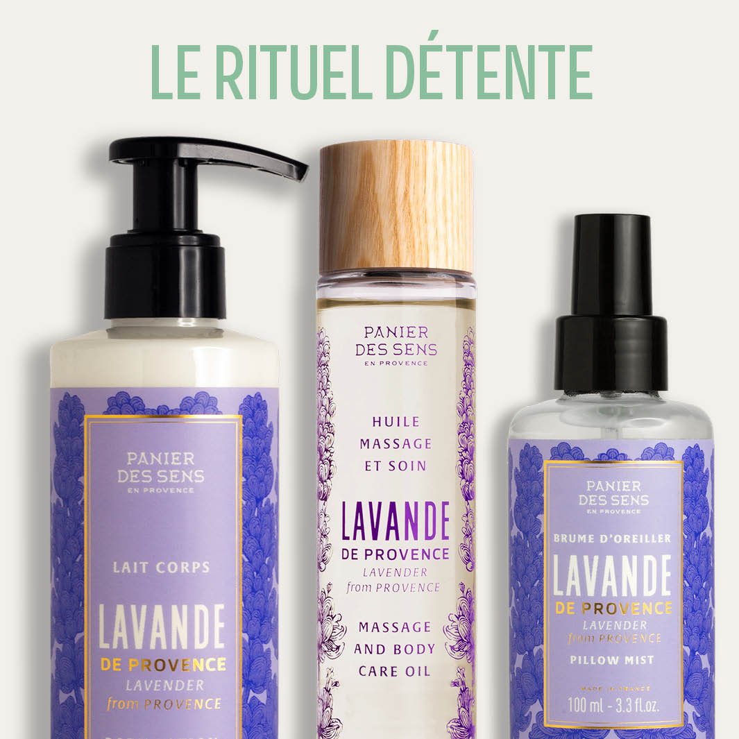 Relaxing Massage Oil - Lavender 100ml - Panier des Sens