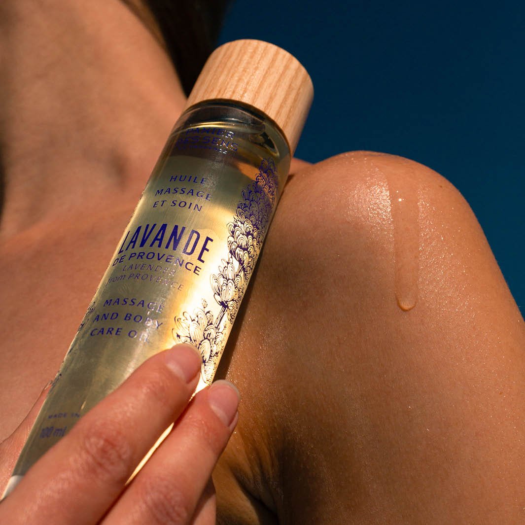 Relaxing Massage Oil - Lavender 100ml - Panier des Sens