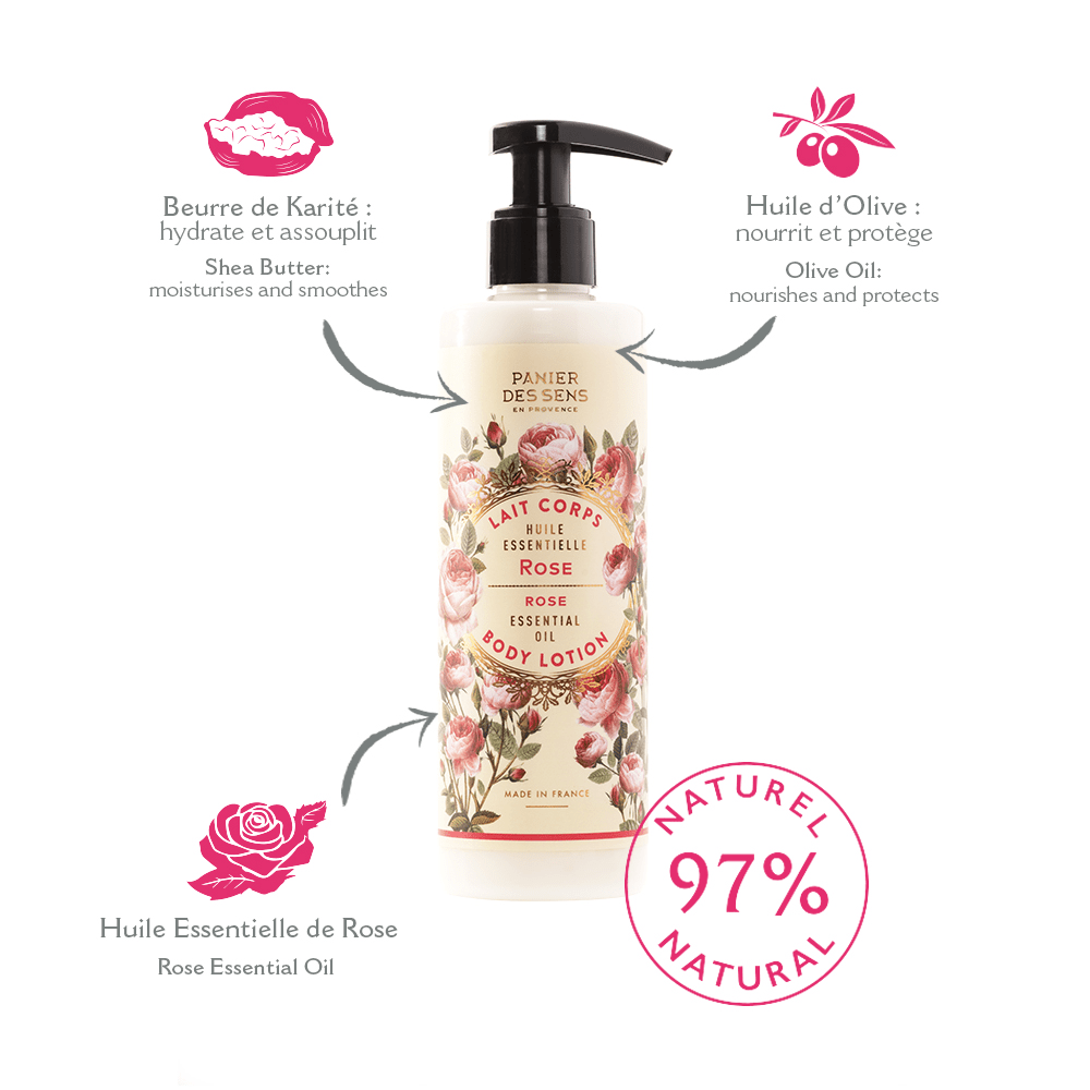 Lozione per il corpo - Rosa Incantata 250ml - Panier des Sens