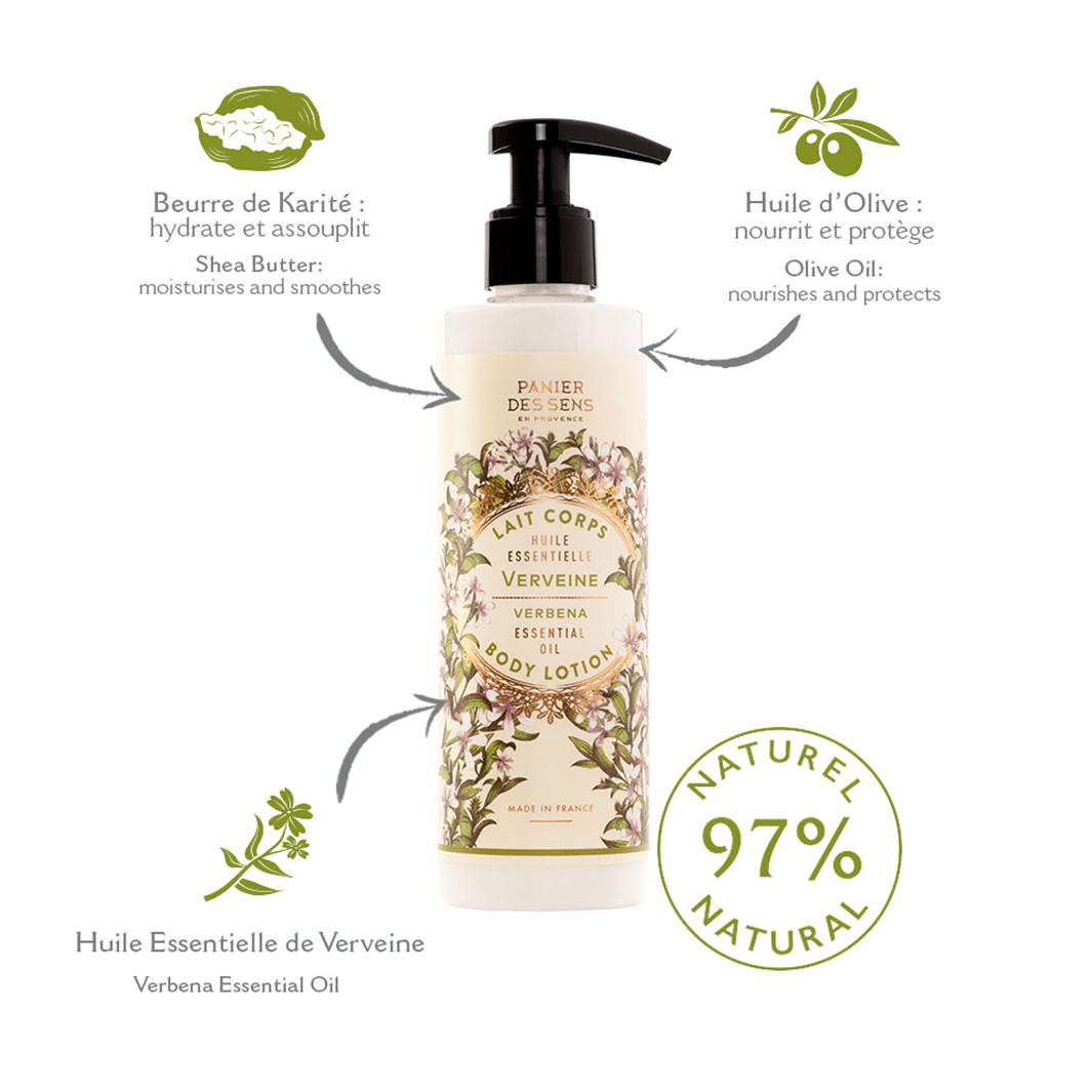 Lozione corpo - Verbena rilassante 250ml - Panier des Sens