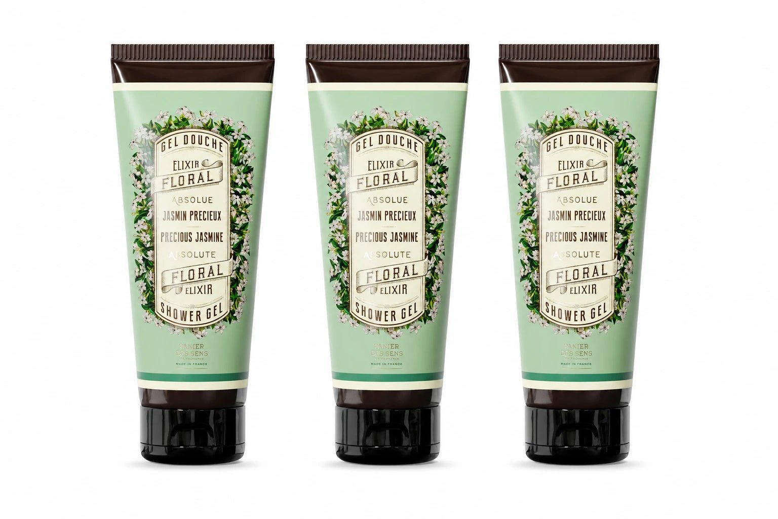 Confezione da 3 gel doccia al gelsomino da 200 ml - Panier des Sens