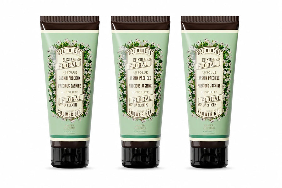Confezione da 3 gel doccia al gelsomino da 200 ml - Panier des Sens