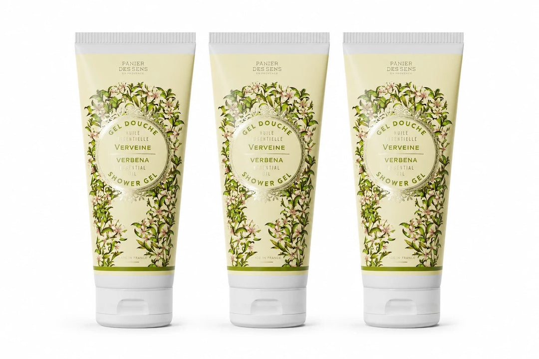 Confezione da 3 gel doccia alla verbena da 200 ml - Panier des Sens