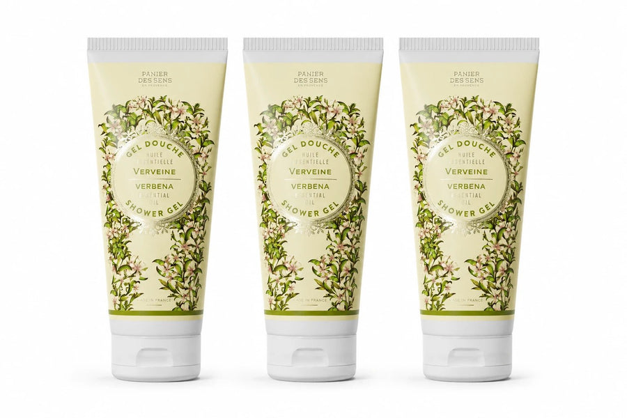Confezione da 3 gel doccia alla verbena da 200 ml - Panier des Sens