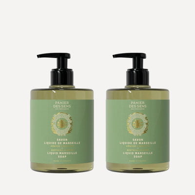 Pack of 2 liquid Marseille soaps - Soothing Almond 2 x 500ml - France Panier des Sens