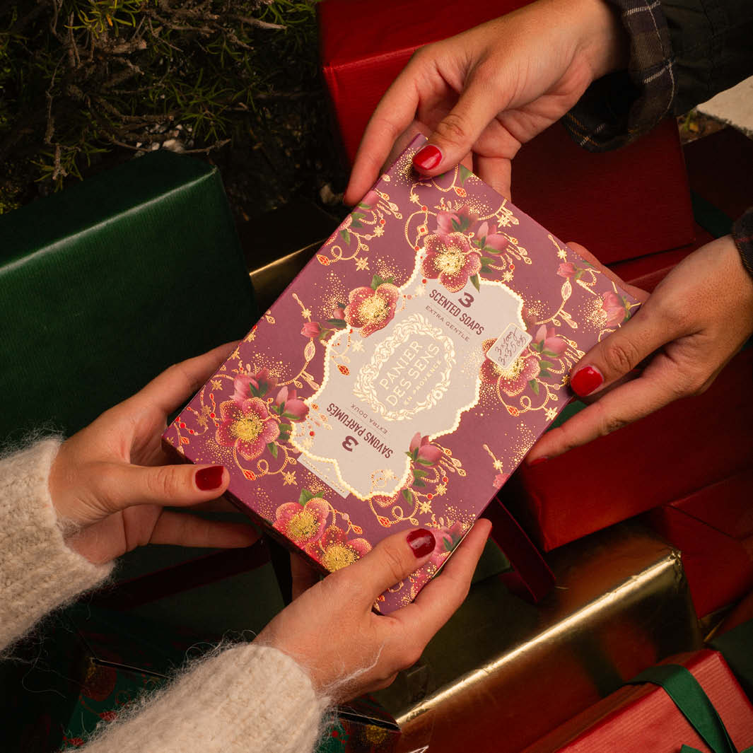 Pack de 3 jabones - Estuche de Navidad - Panier des Sens
