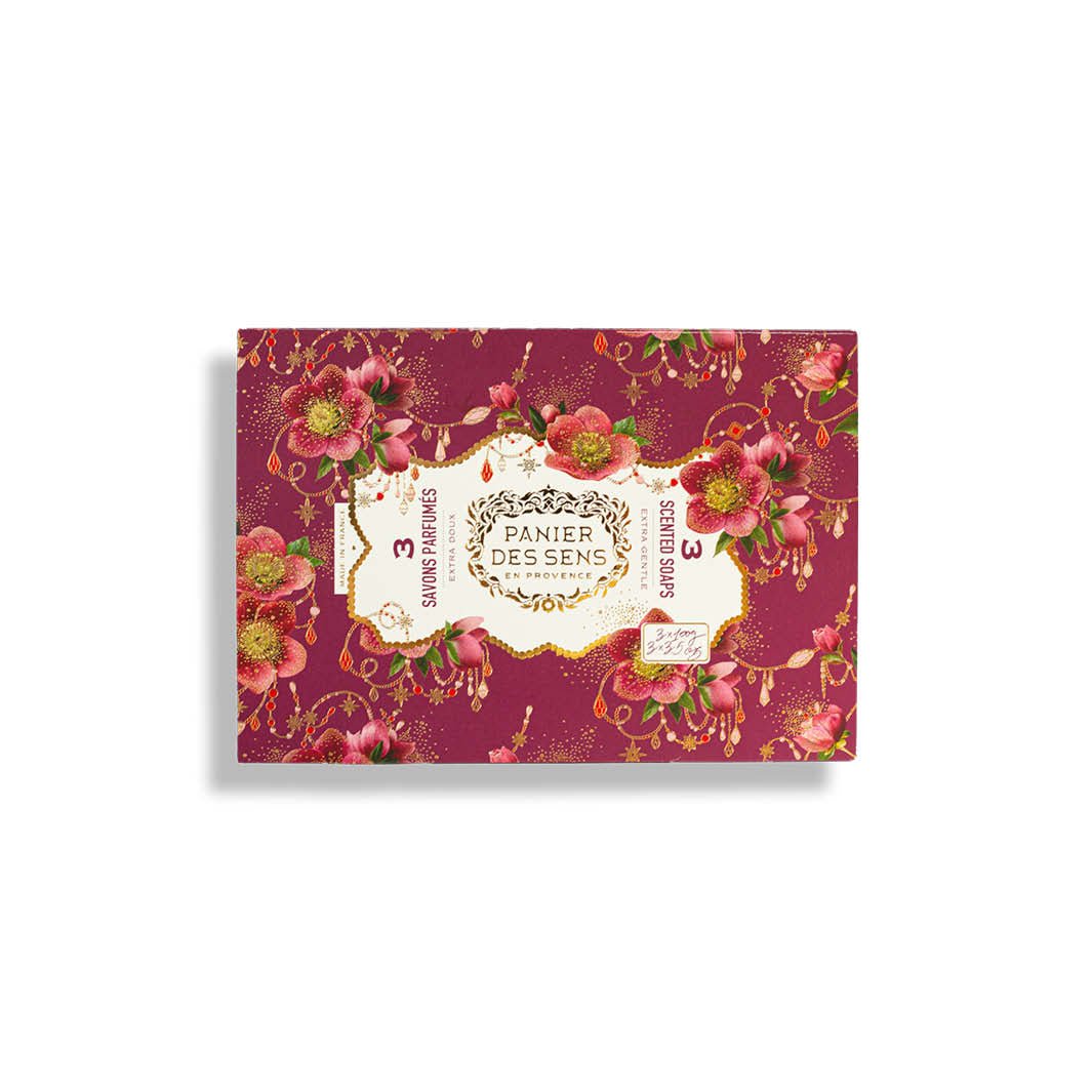 Pack de 3 jabones - Estuche de Navidad - Panier des Sens