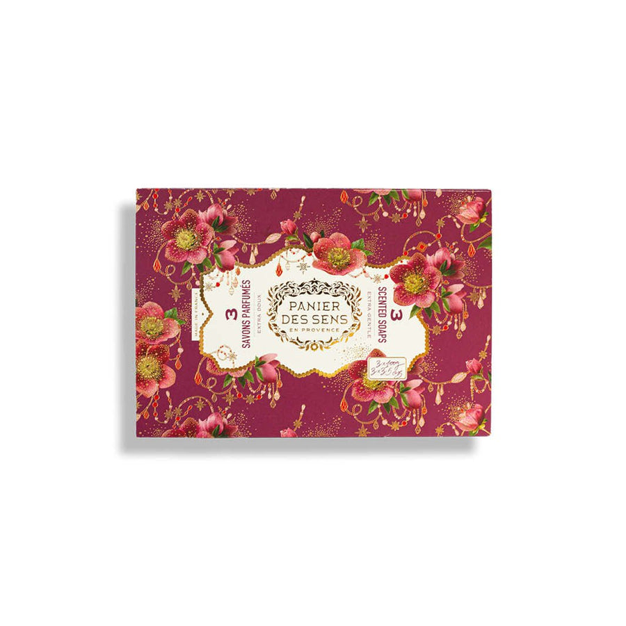 Pack de 3 jabones - Estuche de Navidad - Panier des Sens