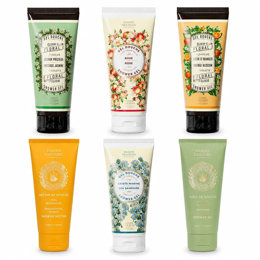Confezione da 6 gel doccia in diverse fragranze - Panier des Sens