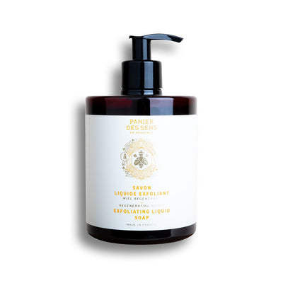 Exfoliating Liquid Soap + Hand Cream 75 ml - Regenerating Honey - Panier des Sens