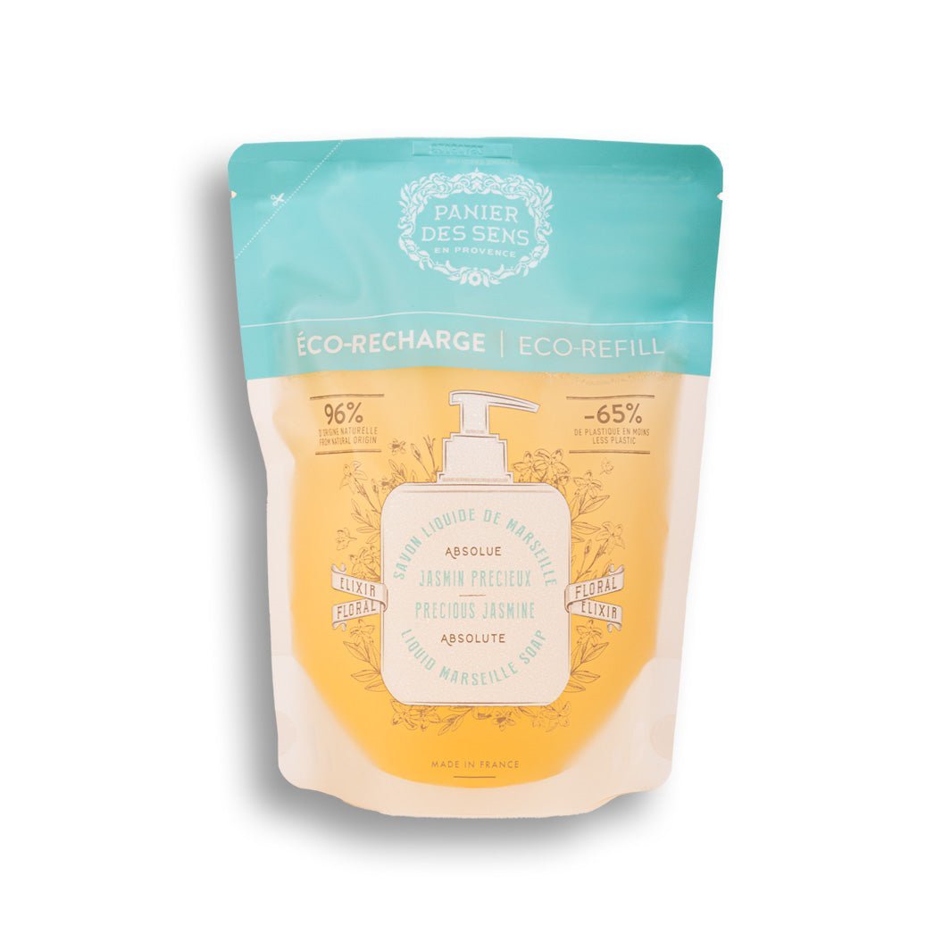 Ricarica Sapone di Marsiglia liquido - Gelsomino Prezioso 500ml - Panier des Sens