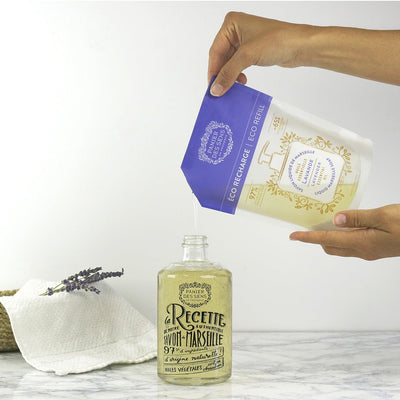 Refill Liquid Marseille Soap - Soothing Lavender 500ml - France Panier des Sens