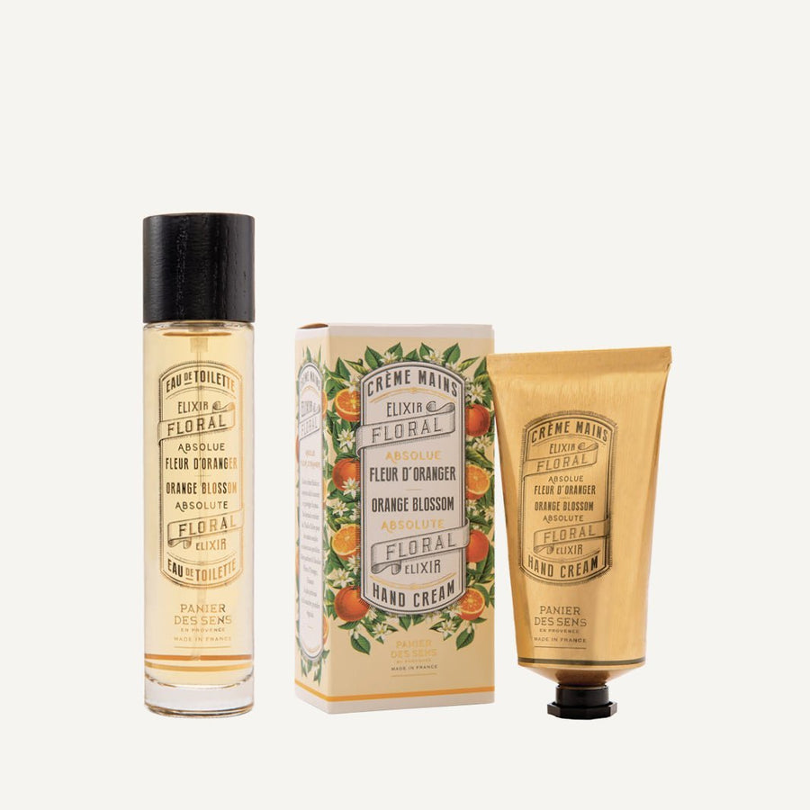 Rituel Eau de toilette + Hand Cream - Orange Blossom - Panier des Sens