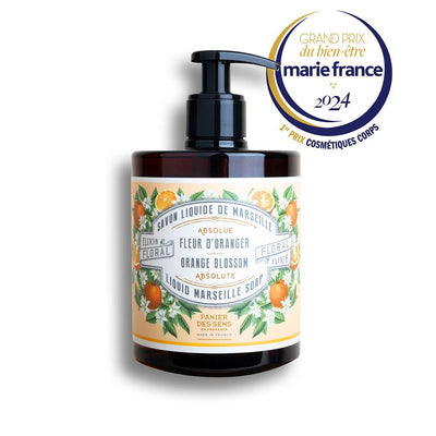 Savon de Marseille liquide | Fleur d’Oranger 500ml - Panier des Sens