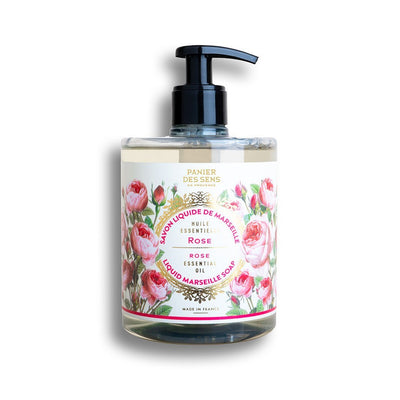 Savon de Marseille liquide | Rose Envoûtante 500ml - Panier des Sens