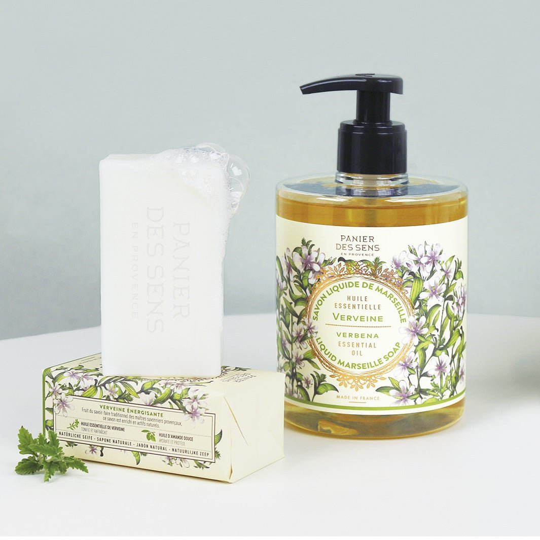 Durance En Provence Flüssigseife Verveine 300 Ml - Marseiller Seife Mit Olivenöl, Ohne Parabene
