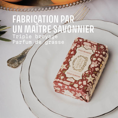 Savon épices enchantées 200g - Édition limitée de noël - Panier des Sens