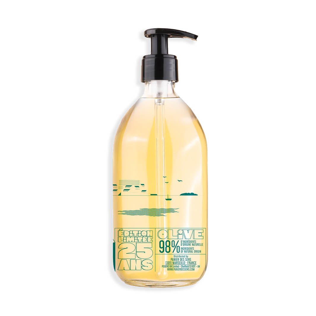 Savon liquide de Marseille Olive 490ml - Panier des Sens