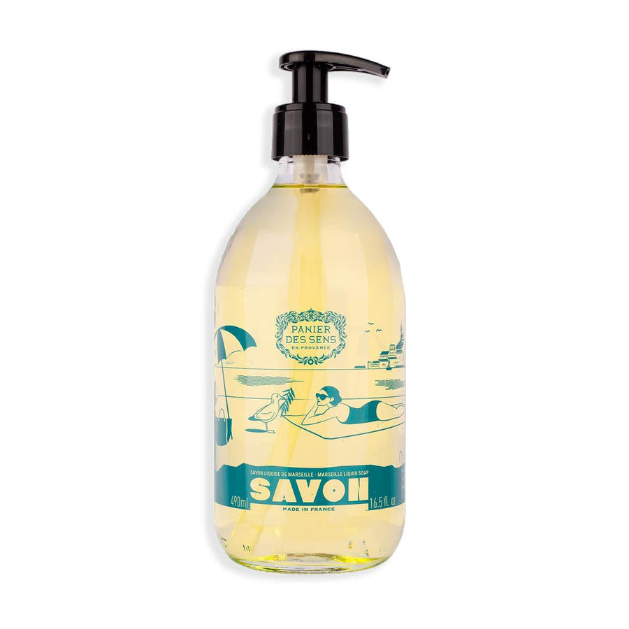 Savon liquide de Marseille Olive 490ml - Panier des Sens