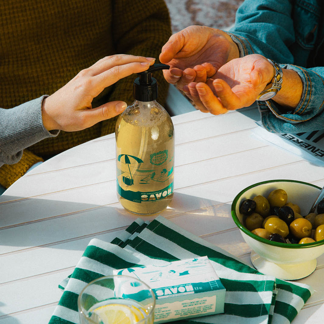 Savon liquide de Marseille Olive 490ml - Panier des Sens