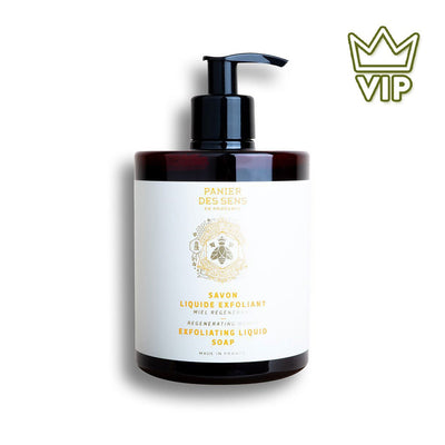 Exfoliating liquid soap - Regenerating Honey (VIP) - Panier des Sens