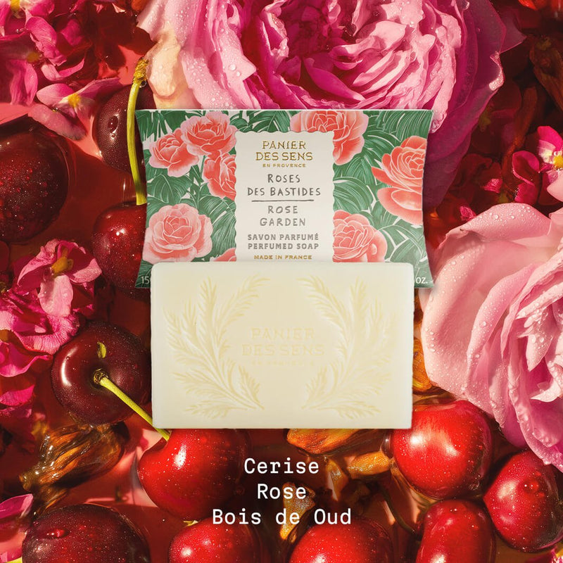 Scented Soap Bar Roses des Bastides - 150g - Panier des Sens