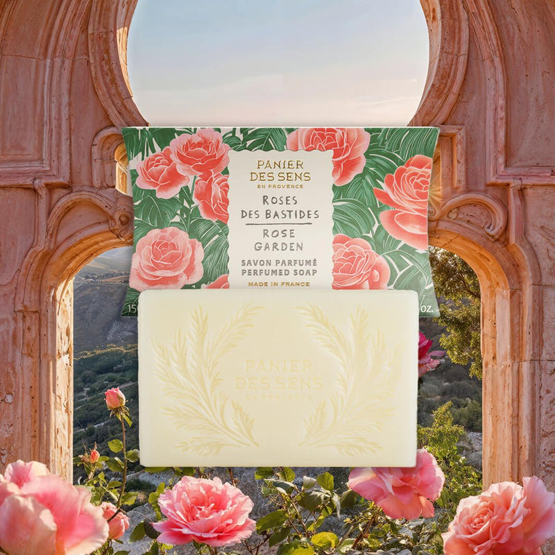Scented Soap Bar Roses des Bastides - 150g - Panier des Sens
