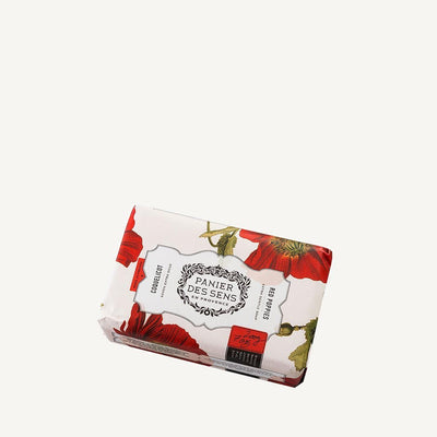 Savon solide parfumé extra - doux - Coquelicot - Panier des Sens