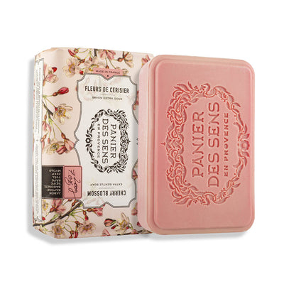 Jabón sólido perfumado extra suave - Flor de Cerezo 200g - Panier des Sens