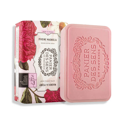 Sapone solido profumato extra delicato - Peonia Magnolia 200g - Panier des Sens