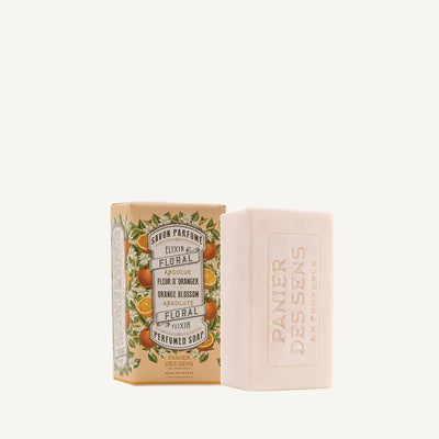 Savon solide parfumé - Fleur d'Oranger 150g - Panier des Sens