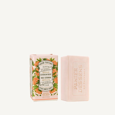 Savon solide parfumé - Géranium Rosat 150g - Panier des Sens