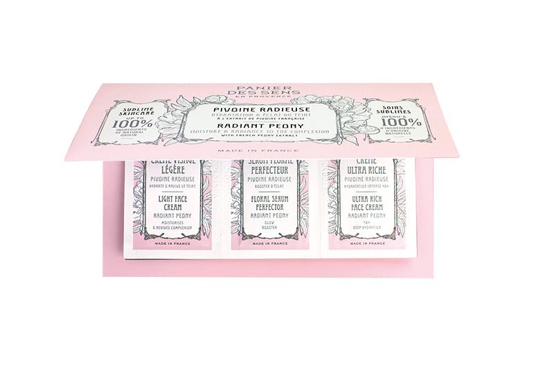 Trio de dosettes - Pivoine Radieuse - Panier des Sens