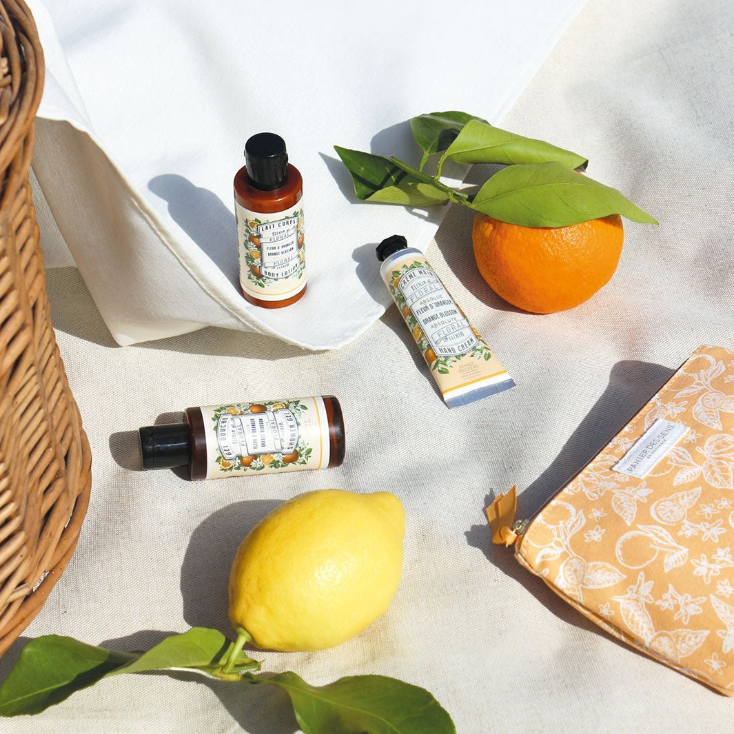 Travel care kit - Orange Blossom fragrance - Panier des Sens