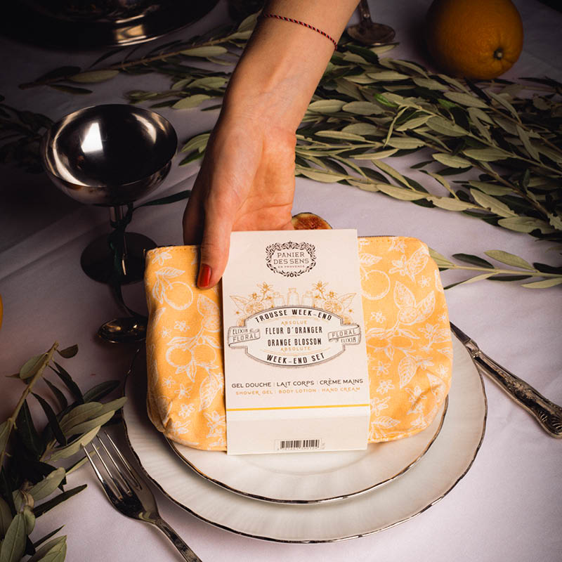 Travel care kit - Orange Blossom fragrance - Panier des Sens