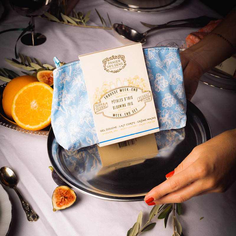 Kit de viaje - Pétales d'Iris - Panier des Sens
