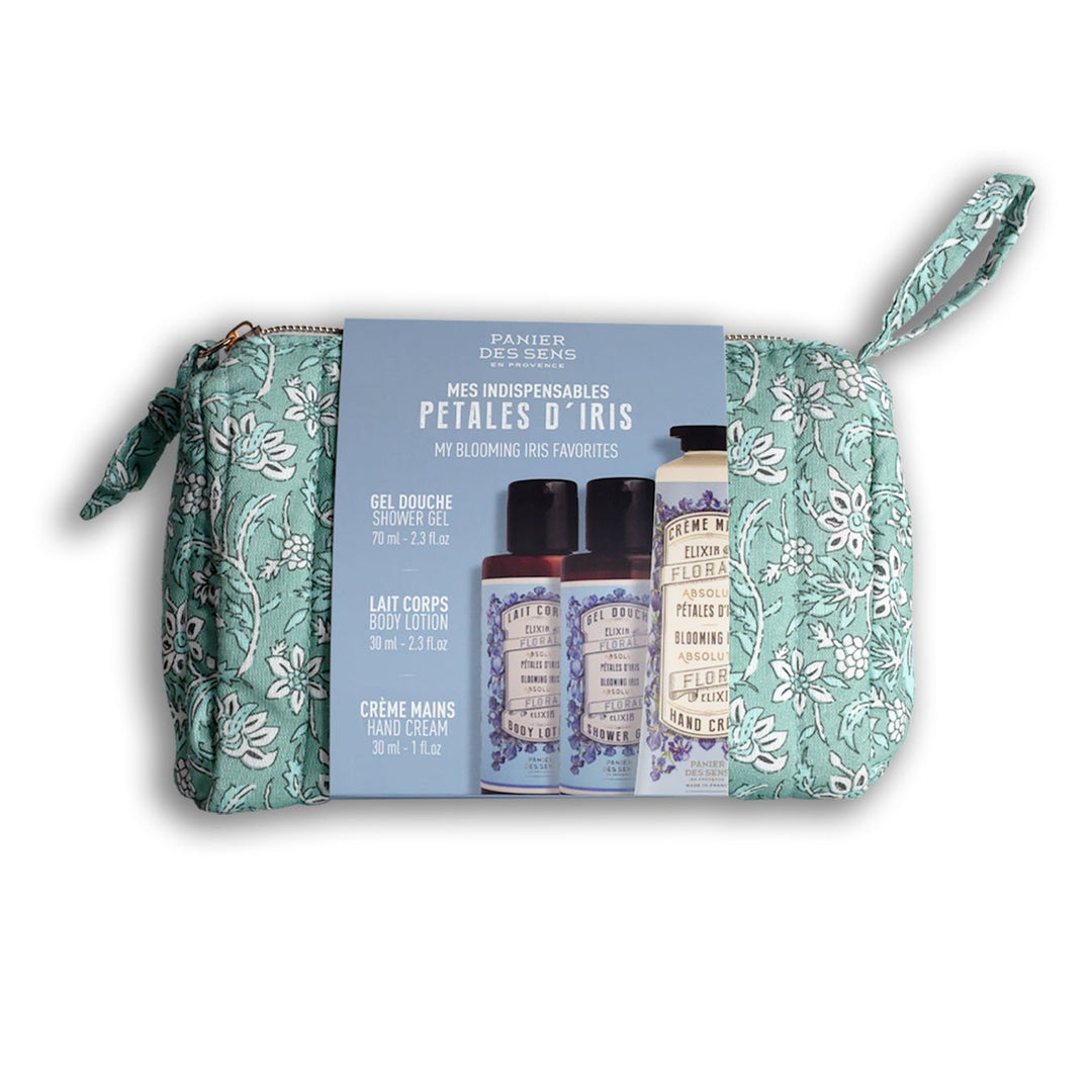 Trousse Weekend - Pétales d'Iris - Panier des Sens