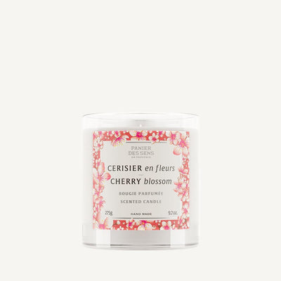 Duftkerze mit pflanzlichem Wachs 275G - Duft Kirschblüte - Panier des Sens