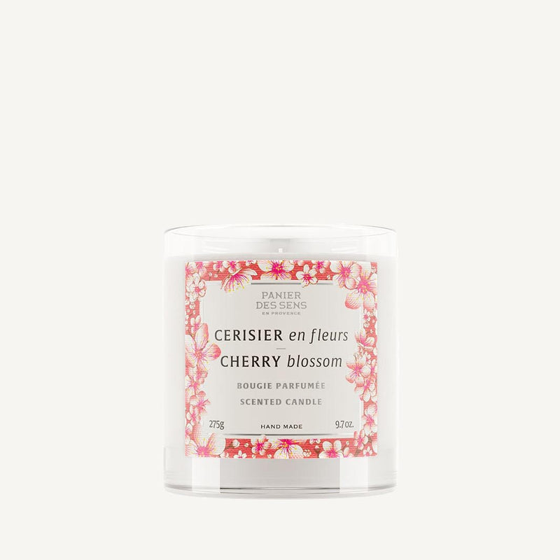 Vegetable wax scented candle 275G - Cherry Blossom scented - Panier des Sens