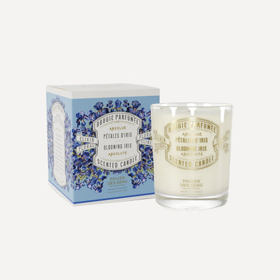 Scented Candle - Fragrance Blooming Iris 180g - Panier des Sens
