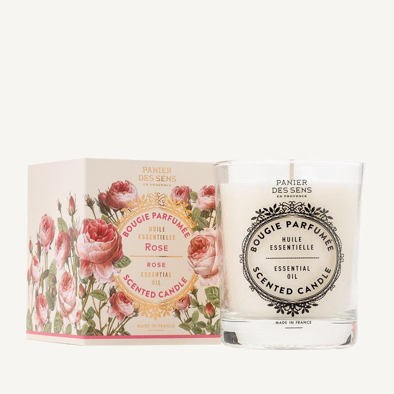 Scented candle - Bewitching Rose Fragrance 180g - France Panier des Sens