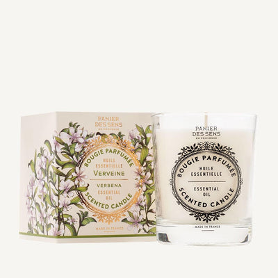 Scented candle - Relaxing Verbena 180g - France Panier des Sens