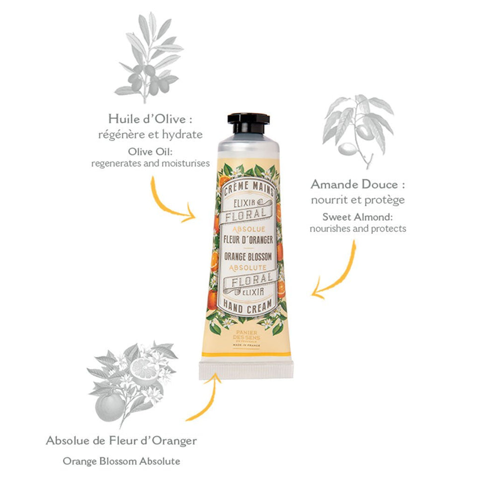 Crema de manos - Azahar 30ml - Panier des Sens