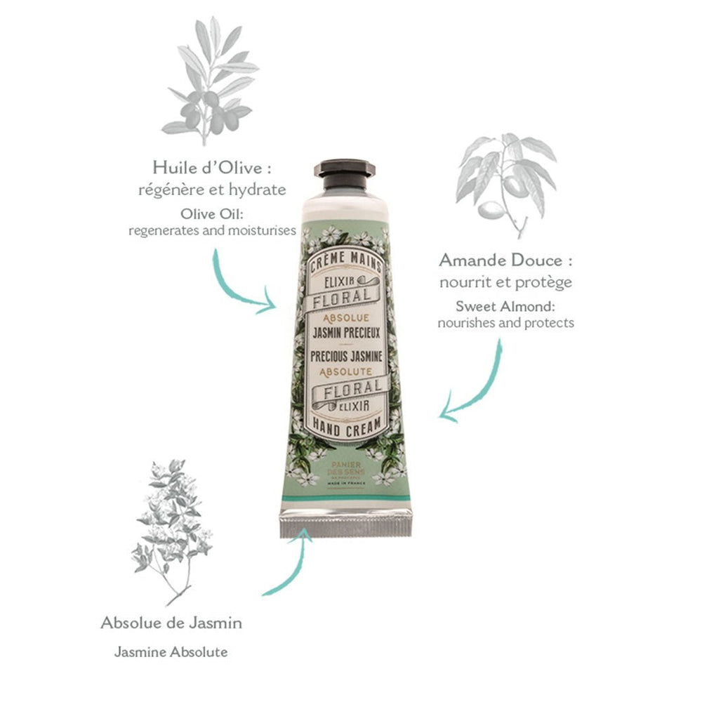 Crema mani - Gelsomino prezioso 30ml - Panier des Sens
