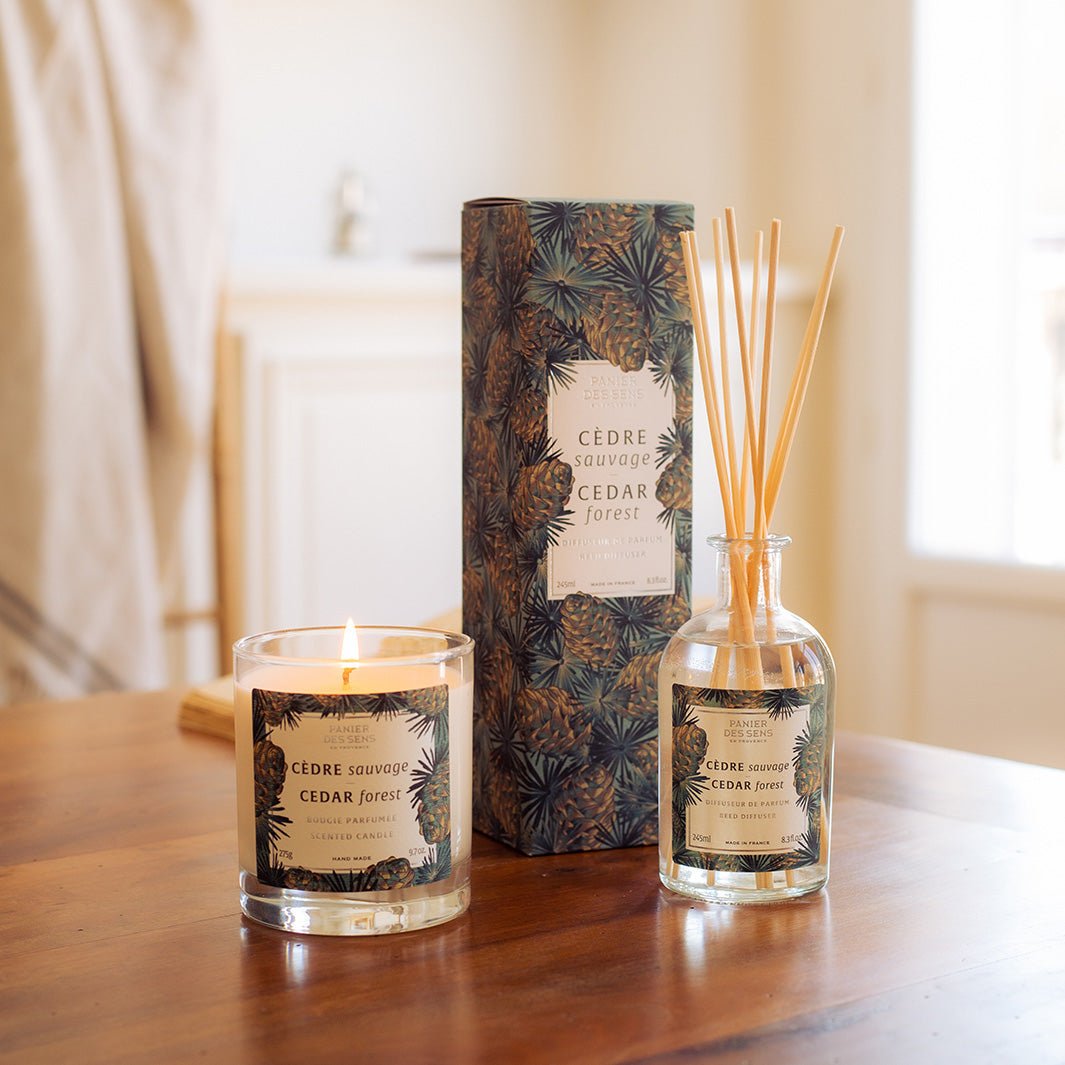 Home Fragrance  diffuser - Cedar Wood - Panier des Sens